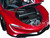 McLaren Speedtail Volcano Red Metallic with Black Top and Suitcase Accessories 1/18 Model Car Autoart 76087
