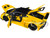 Lamborghini Huracan GT LB Silhouette Works Yellow Metallic with Black Top 1/18 Model Car Autoart 79127