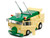 Party Wagon Green and Beige and Donatello Diecast Figure Teenage Mutant Ninja Turtles Hollywood Rides Series Diecast Model Jada 34529