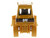CAT Caterpillar D5G XL Track Type Tractor Yellow Micro Constructor Series Diecast Model Diecast Masters 85971DB