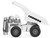 Liebherr T 264 Mining Truck White 1/87 HO Diecast Model Siku SK1807