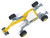 Menzi Muck M545 Walking Excavator Yellow with White Top 1/50 Diecast Model Siku 3548