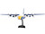 Lockheed C 130 Hercules Transport Aircraft Fat Albert Blue Angels 1/200 Diecast Model Airplane Postage Stamp PS5330-2