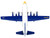 Lockheed C 130 Hercules Transport Aircraft Fat Albert Blue Angels 1/200 Diecast Model Airplane Postage Stamp PS5330-2
