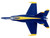 McDonnell Douglas F A 18C Hornet Aircraft Blue Angels United States Navy 1/150 Diecast Model Airplane Postage Stamp PS5338-1