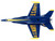 McDonnell Douglas F A 18C Hornet Aircraft Blue Angels United States Navy 1/150 Diecast Model Airplane Postage Stamp PS5338-1