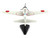 Mitsubishi A6M2 Zero Fighter Aircraft V 107 Tainan Koukutai Saburou Sakai Imperial Japanese Navy 1/97 Diecast Model Airplane Postage Stamp PS5343-4
