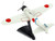 Mitsubishi A6M2 Zero Fighter Aircraft V 107 Tainan Koukutai Saburou Sakai Imperial Japanese Navy 1/97 Diecast Model Airplane Postage Stamp PS5343-4