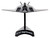 Lockheed F 117 Nighthawk Stealth Aircraft United States Air Force 1/150 Diecast Model Airplane Postage Stamp PS5386