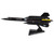 Lockheed YF 12 SR 71 Blackbird Aircraft NASA United States Air Force 1/200 Diecast Model Airplane Postage Stamp PS5389-1