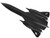 Lockheed YF 12 SR 71 Blackbird Aircraft NASA United States Air Force 1/200 Diecast Model Airplane Postage Stamp PS5389-1