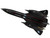 Lockheed YF 12 SR 71 Blackbird Aircraft NASA United States Air Force 1/200 Diecast Model Airplane Postage Stamp PS5389-1