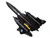 Lockheed YF 12 SR 71 Blackbird Aircraft NASA United States Air Force 1/200 Diecast Model Airplane Postage Stamp PS5389-1