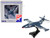 Grumman F9F Panther Fighter Aircraft VMF 311 United States Marine Corps 1/100 Diecast Model Airplane Postage Stamp PS5393-2