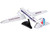 Douglas DC 3 Passenger Aircraft Eastern Airlines 1/144 Diecast Model Airplane Postage Stamp PS5559-3