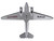 Douglas DC 3 Passenger Aircraft Eastern Airlines 1/144 Diecast Model Airplane Postage Stamp PS5559-3