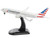 Boeing 737 Next Generation Commercial Aircraft American Airlines 1/300 Diecast Model Airplane Postage Stamp PS5815-2