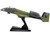 Fairchild Republic A 10A Thunderbolt II Warthog Aircraft Flying Tigers First American Volunteer Group of the Republic of China Air Force 1/140 Diecast Model Airplane Postage Stamp PS5375-4