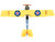 Curtiss JN4 Jenny Biplane Aircraft United States Army Air Service 1/100 Diecast Model Airplane Postage Stamp PS5810-2