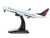 Boeing 737 800 Next Generation Commercial Aircraft Delta Air Lines 1/300 Diecast Model Airplane Postage Stamp PS5815-3