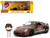 Porsche 911 Turbo Brown and Brown M&M Diecast Figure M&M s Hollywood Rides Series 1/24 Diecast Model Car Jada 34624