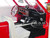 Monkeemobile Red with White Top and Interior The Monkees with Four Monkees Figure Cutouts Silver Screen Machines Series 1/18 Diecast Model Car Auto World AWSS144