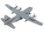 Lockheed C 130 Hercules Transport Aircraft Spare 617 United States Air Force 1/200 Diecast Model Airplane Postage Stamp PS5330-3