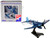 Vought F4U Corsair Fighter Aircraft VMF 422 First Lieutenant Robert Cowboy Stout United States Navy 1/100 Diecast Model Airplane Postage Stamp PS5356-2