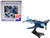 Vought F4U Corsair Fighter Aircraft VMF 214 Black Sheep United States Navy 1/100 Diecast Model Airplane Postage Stamp PS5356-3