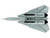 Grumman F 14 Tomcat Fighter Aircraft VFA 103 Jolly Rogers United States Navy 1/160 Diecast Model Airplane Postage Stamp PS5383-3