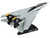 Grumman F 14 Tomcat Fighter Aircraft VFA 103 Jolly Rogers United States Navy 1/160 Diecast Model Airplane Postage Stamp PS5383-3