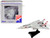 Grumman F 14 Tomcat Fighter Aircraft VF 111 Sundowners Miss Molly United States Navy 1/160 Diecast Model Airplane Postage Stamp PS5383-4
