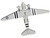 Douglas C 47 Skytrain Transport Aircraft Stoy Hora 440th Troop Carrier Group DDay 1945 United States Army Air Forces 1/144 Diecast Model Airplane Postage Stamp PS5558-2