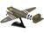 Douglas C 47 Skytrain Transport Aircraft Stoy Hora 440th Troop Carrier Group DDay 1945 United States Army Air Forces 1/144 Diecast Model Airplane Postage Stamp PS5558-2