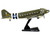 Douglas C 47 Skytrain Transport Aircraft Tico Belle 82nd Airborne Division D Day 1945 United States Army Air Forces 1/144 Diecast Model Airplane Postage Stamp PS5558-3