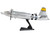 Martin B 26 Marauder Bomber Aircraft Perkatory II 386th Bomb Group 555th Bomb Squadron United States Army Air Forces 1/107 Diecast Model Airplane Postage Stamp PS5562-3