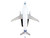 Airbus A300 600ST Beluga Commercial Aircraft Beluga ST Fleet Aircraft #2 1/400 Diecast Model Airplane Postage Stamp PS5822-1
