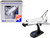 NASA Space Orbiter Atlantis OV 104 United States 1/300 Diecast Model Postage Stamp PS5823-1