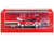 Honda City Turbo II RHD Right Hand Drive Red and White Coca Cola with Honda Motocompo Scooter 1/64 Diecast Model Car Inno Models COKE058