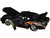 1971 Pontiac GTO Black with Flame Graphics Bigtime Muscle Series 1/24 Diecast Model Car Jada 35022