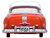 1954 Pontiac Chieftain 4 Door Coral Red with Winter White Top 1/87 HO Scale Diecast Model Car Oxford Diecast 87PC54004