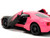 2017 Ford GT Gray Metallic and Pink Gradient Pink Slips Series 1/32 Diecast Model Car Jada 34851