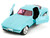 1966 Chevrolet Corvette Light Blue with Pink Tinted Windows Pink Slips Series 1/32 Diecast Model Car Jada 34852