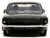 1969 Ford Mustang Black Metallic with Pink Stripes and Wheels Pink Slips Series 1/32 Diecast Model Car Jada 34853