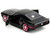 1969 Ford Mustang Black Metallic with Pink Stripes and Wheels Pink Slips Series 1/32 Diecast Model Car Jada 34853