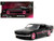 1969 Ford Mustang Black Metallic with Pink Stripes and Wheels Pink Slips Series 1/32 Diecast Model Car Jada 34853