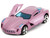 2009 Chevrolet Corvette Stingray Concept Pink Metallic with Blue Tinted Windows Pink Slips Series 1/32 Diecast Model Car Jada 34854