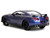 2009 Nissan GT R R35 Purple Metallic Pink Slips Series 1/32 Diecast Model Car Jada 34856