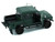 Land Rover Defender 110 Pickup Truck Green with Extra Wheels 1/64 Diecast Model Car BM Creations 64B0197