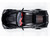2019 Chevrolet Corvette C7 ZR1 Black with Carbon Top 1/18 Model Car Autoart 71276